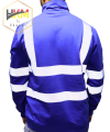 Reflektörlü Erkek Fermuarlı Yaka Sweatshirt