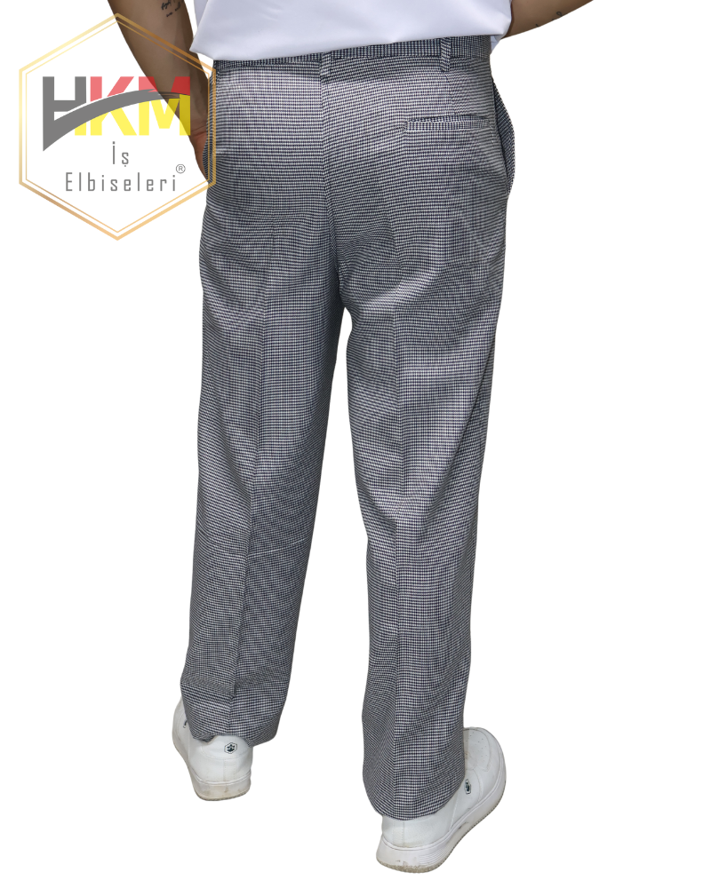 Hakim Yaka Gömlek ve Bel Kemerli Pantolon