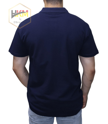 Polo Yaka T-Shirt Lacivert