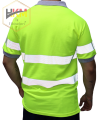 Reflektörlü Erkek Polo Yaka T-shirt