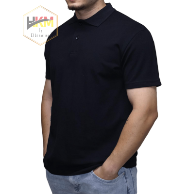 Polo Yaka T-Shirt Siyah