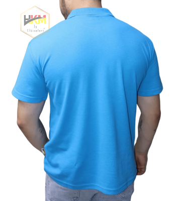 Polo Yaka T-Shirt Turkuaz