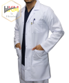 Uzun Boy Klasik Yaka Erkek Doktor Önlüğü Uzun Boy Klasik Yaka Erkek Doktor Önlüğü