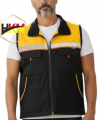 Sarı-Siyah Gabardin Yelek