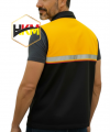 Sarı-Siyah Gabardin Yelek