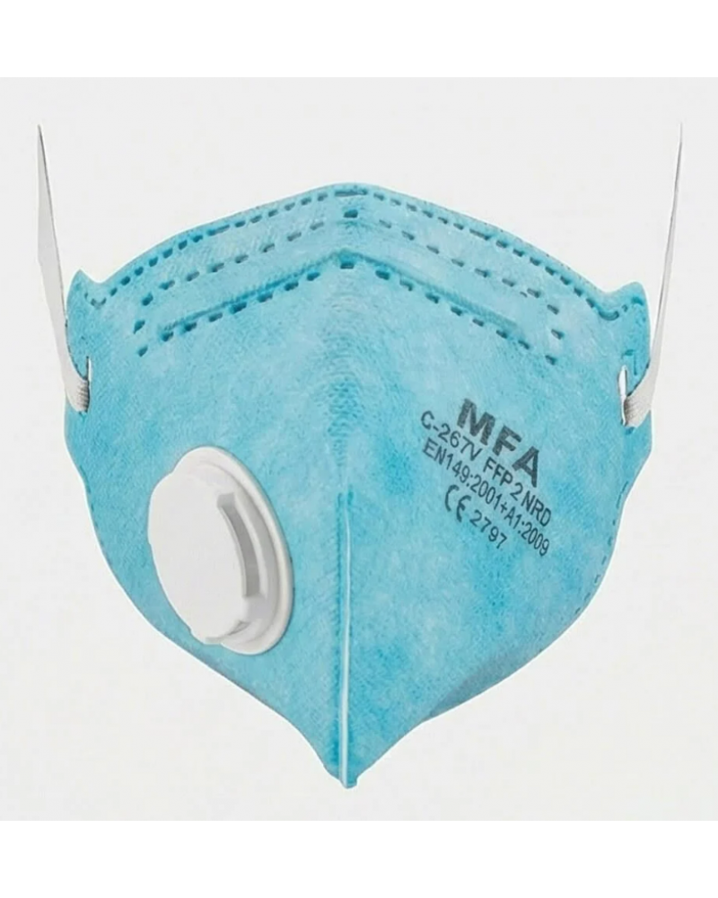 MFA C-267V FFP2 NR D Toz Maskesi Ventilli MFA C-267V FFP2 NR D Toz Maskesi Ventilli