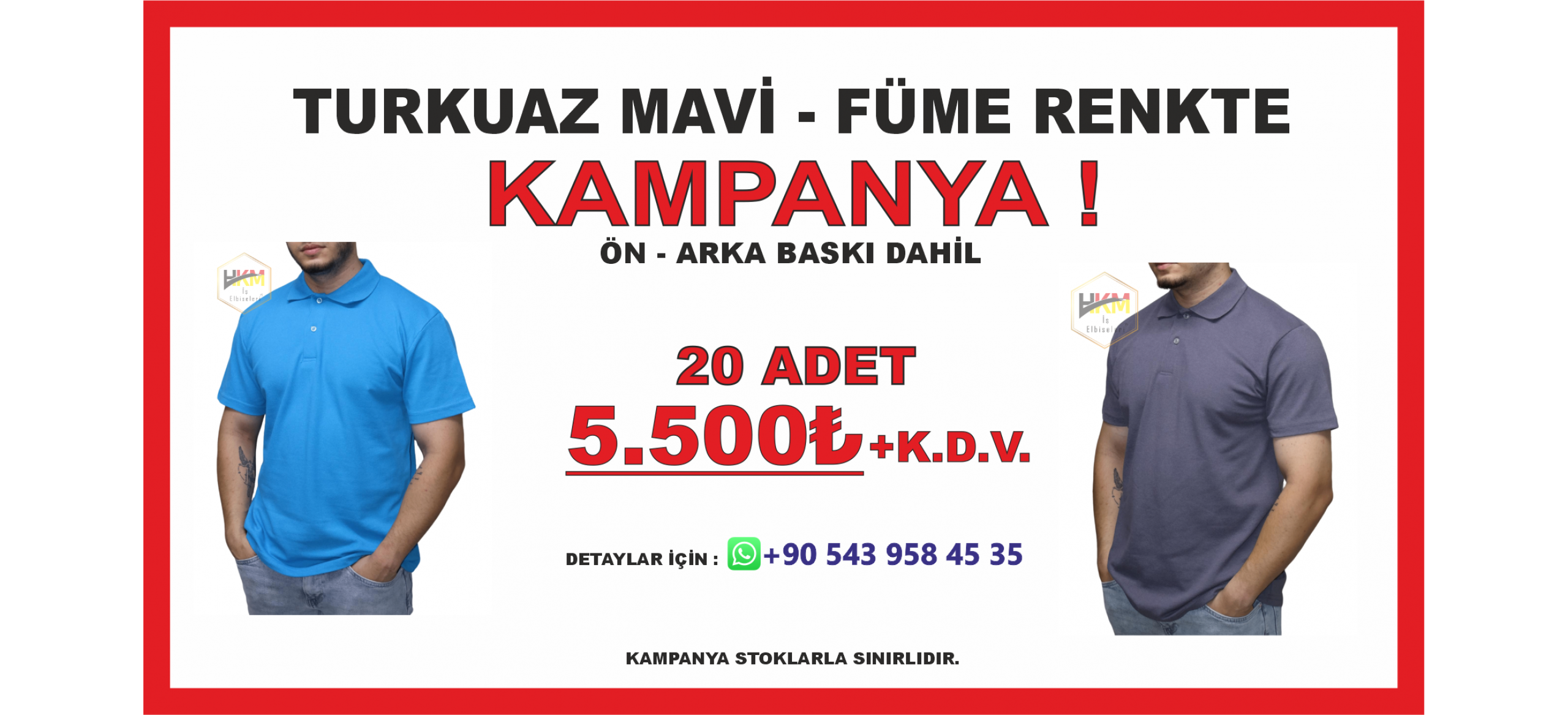 Kampanya Stoklarda Sınırlıdır